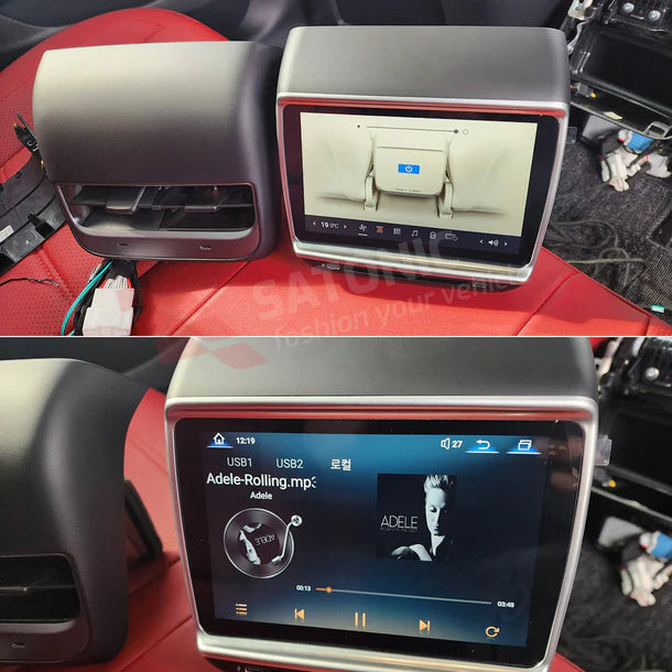 Tesla Satonic 7.2 Inch scherm achterin, rear entertainment scherm