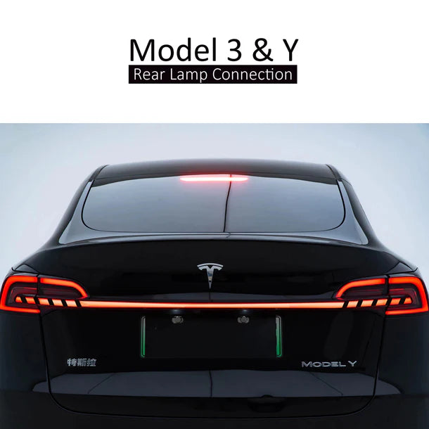 Starlink dynamische achterlichten voor Tesla model 3
