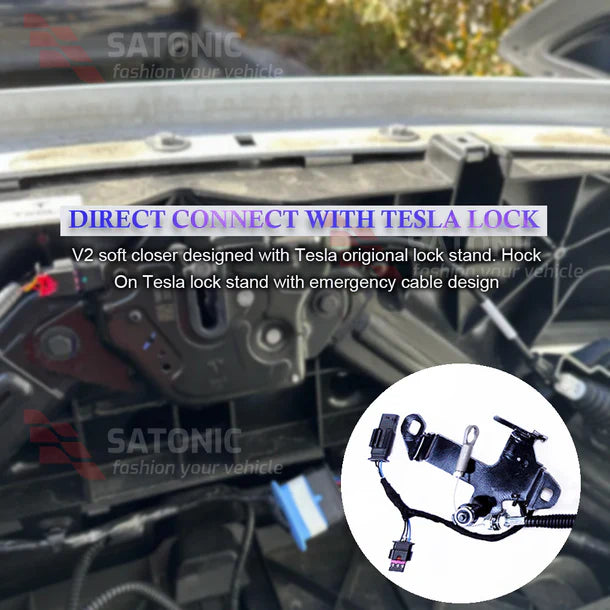 Softclose frunk voor Tesla Model 3