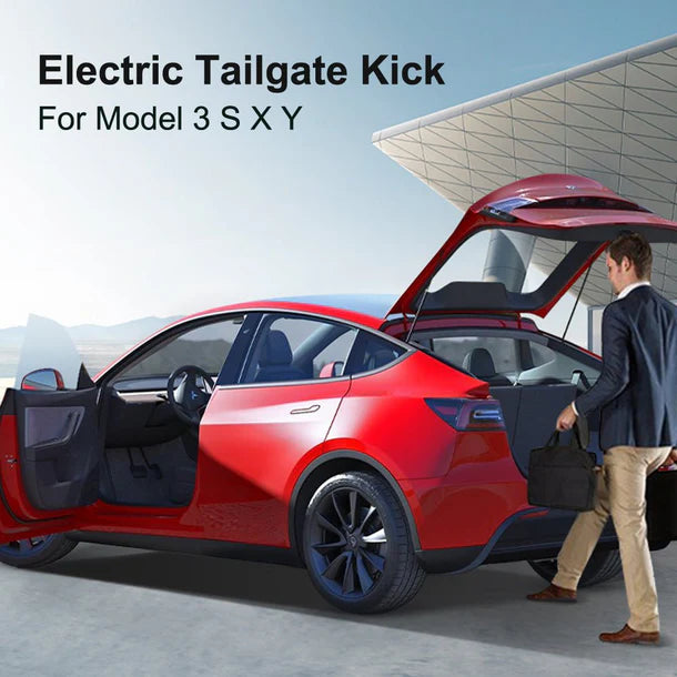 Tesla model X kofferklepbediening met voetsensor // Trunk kicksensor Model X