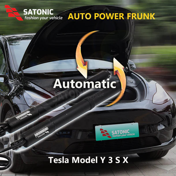 Automatische frunk Tesla model 3 en Y