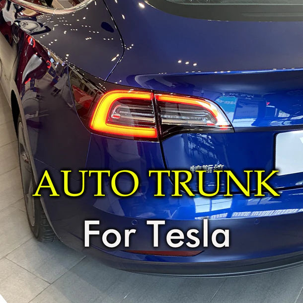 Tesla model 3 automatische  kofferbak  // Trunk kicksensor Model 3